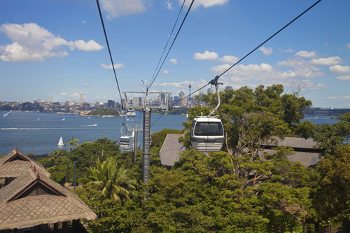 タロンガ動物園のロープウェイが2016年2月22から3月13までメンテナンスのため閉鎖