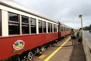 キュランダ鉄道駅