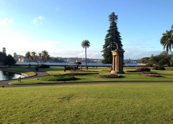 シティのオアシス、Royal Botanic Garden(ロイヤル植物公園)