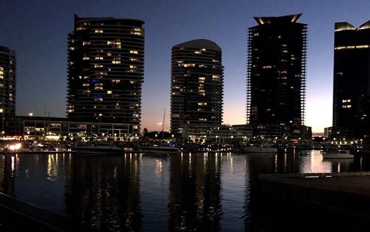 ドッグランのサンセット