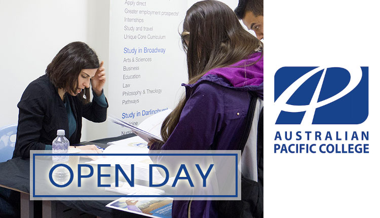 APC (Australian Pacific College)のオープンデイに行ってきました!