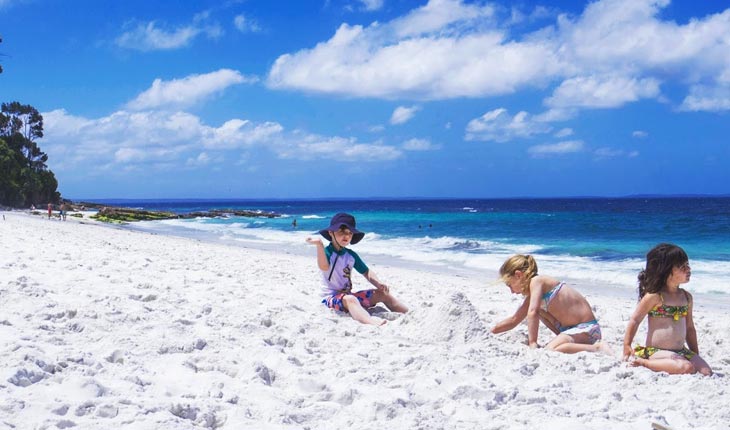 まるで別世界！世界一白い砂浜、ハイアムスビーチ(Hyams Beach)