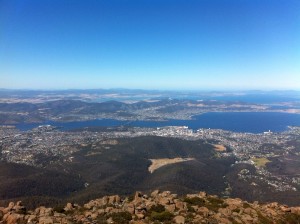 タスマニア　mt wellington